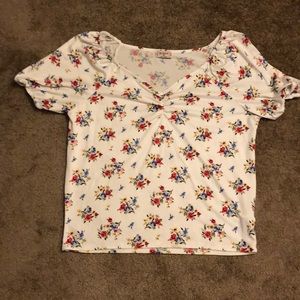 Flowery summer shirt